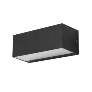 Aplique de pared antracita Ara Big E27 - 15 W