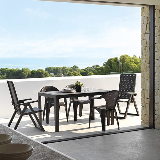 Sillón Dream multiposición - Wengué 255815